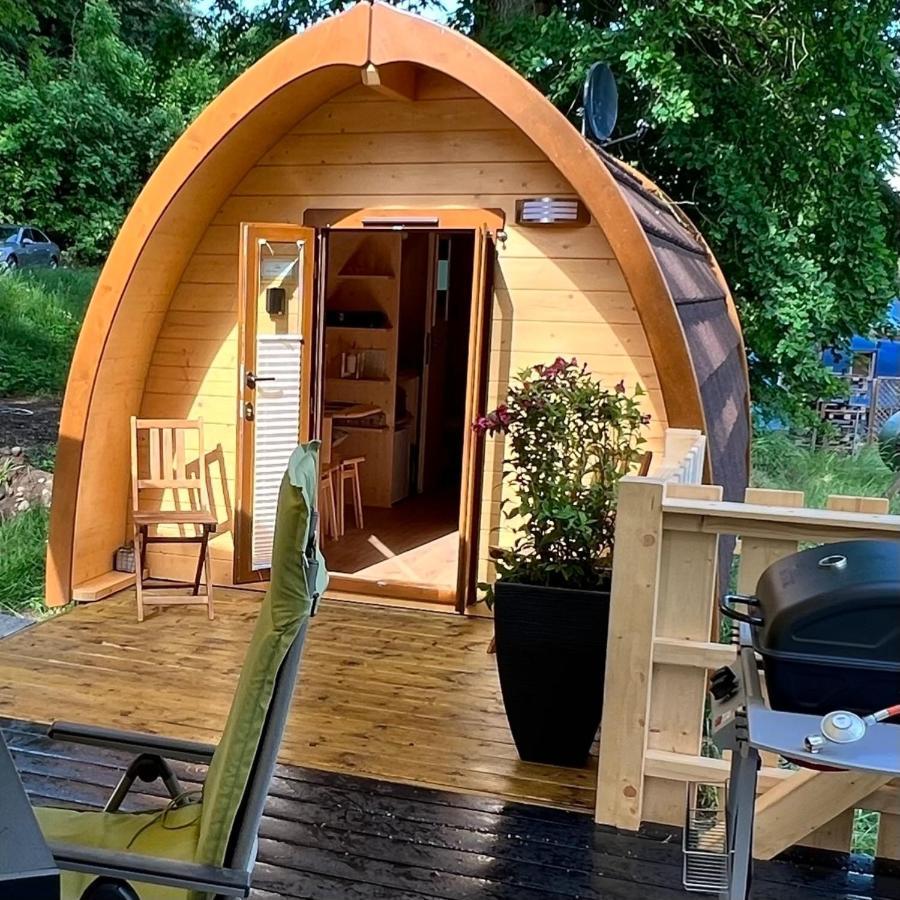 Tiny House Carlos - Zauberhaftes Camping-Pod Stuer Bagian luar foto